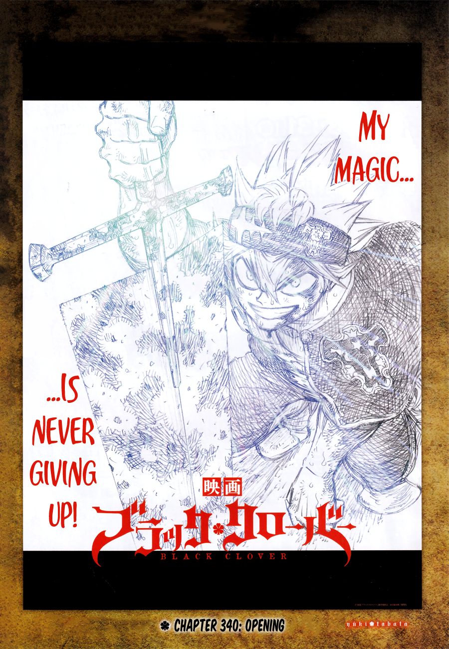 Black Clover chapter 340 page 1