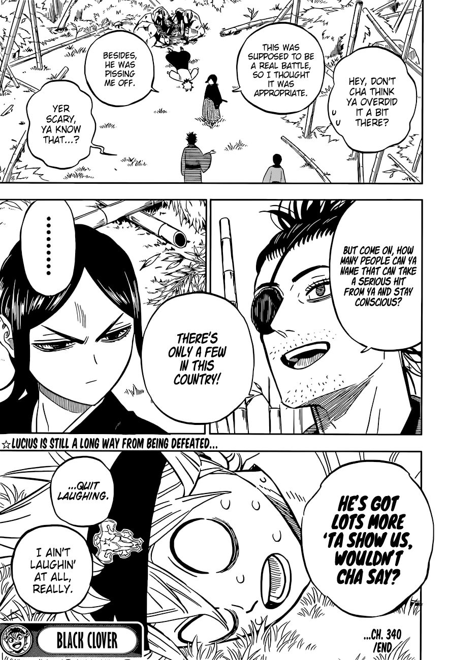 Black Clover chapter 340 page 15