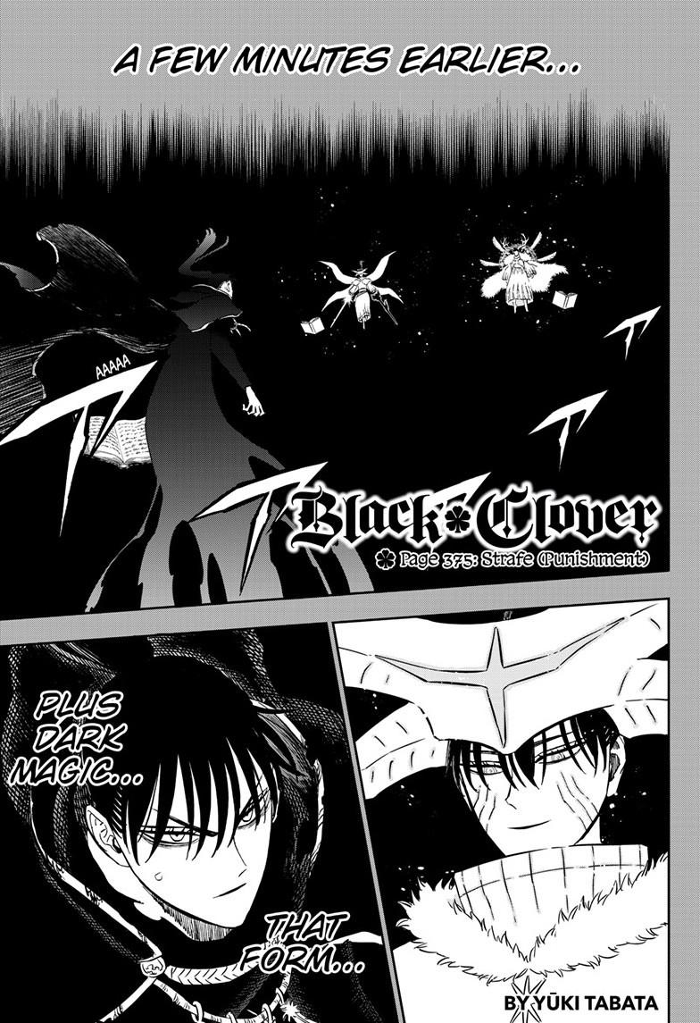 Black Clover chapter 375 page 1