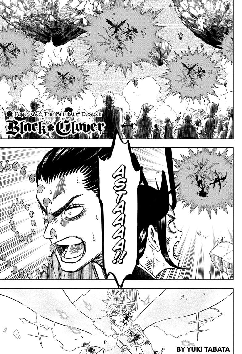 Black Clover chapter 380 page 1