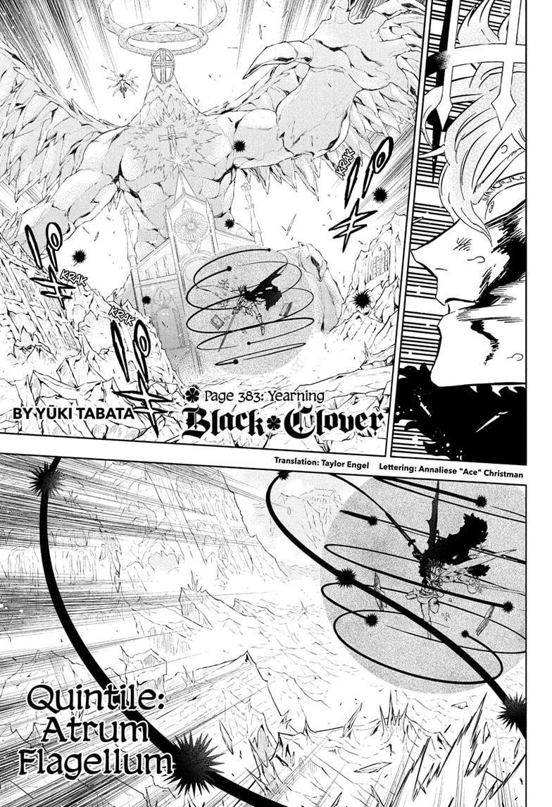 Black Clover chapter 383 page 1