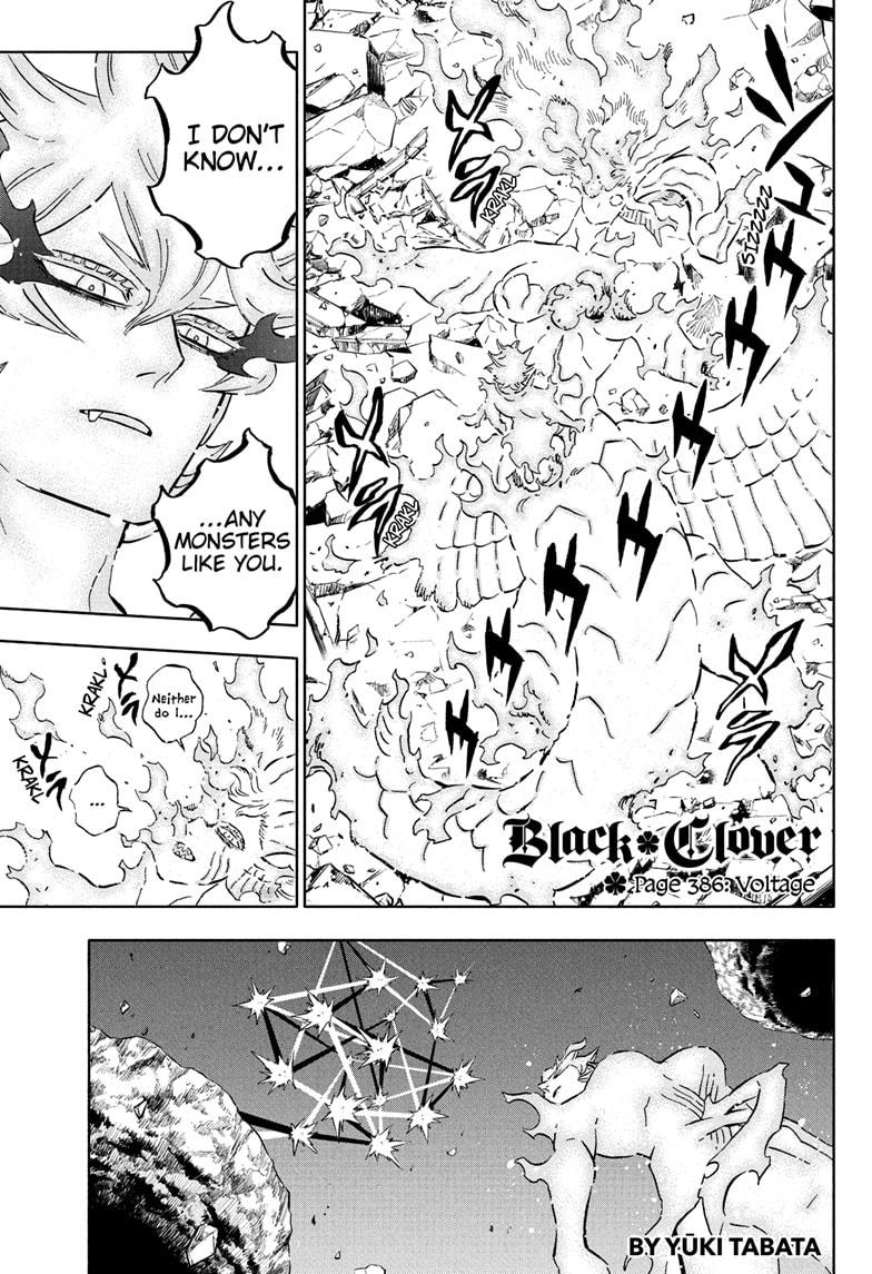 Black Clover chapter 386 page 1