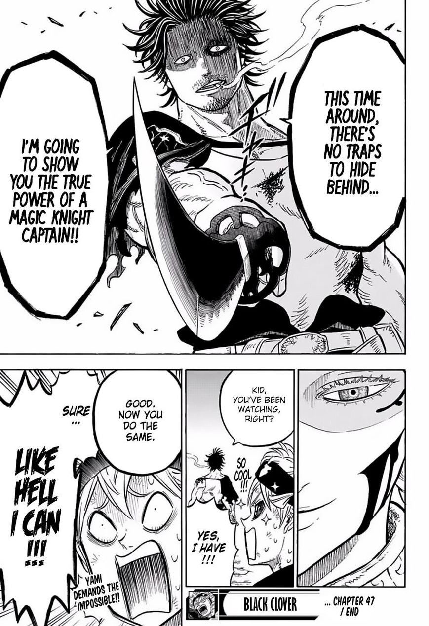 Black Clover chapter 47 page 16