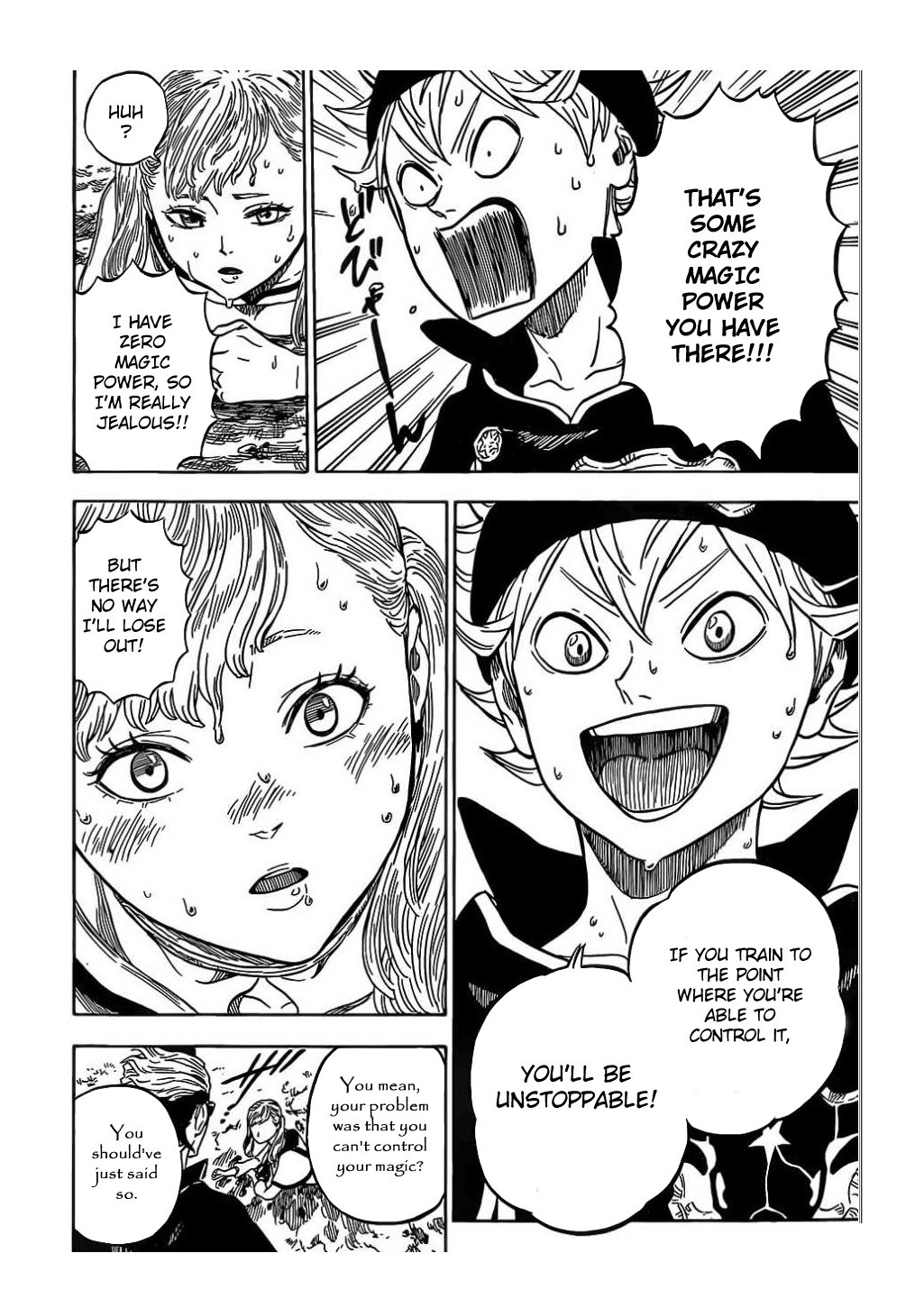 Black Clover chapter 5 page 18