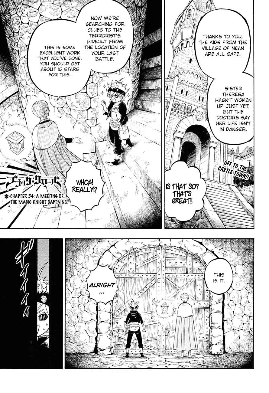 Black Clover chapter 54 page 1