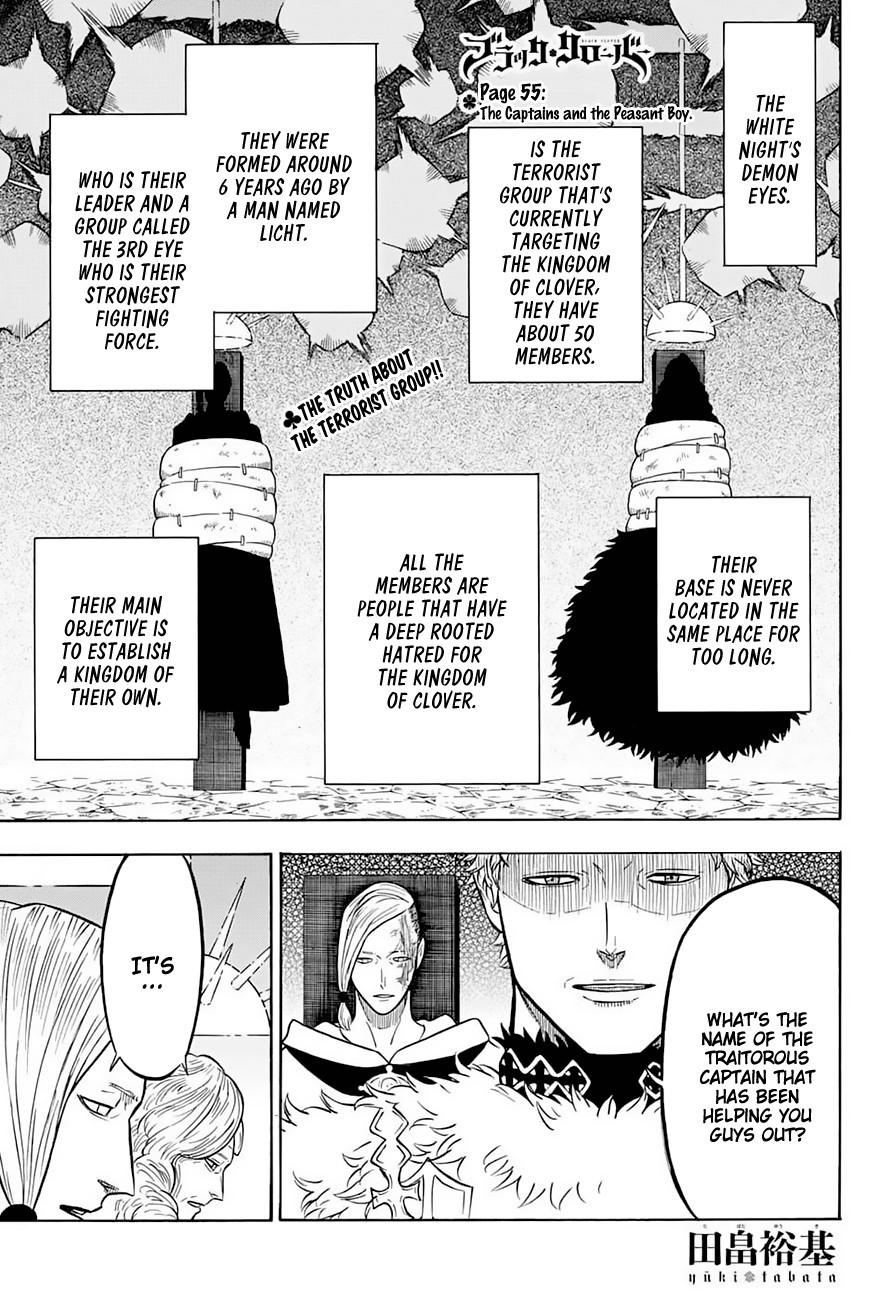 Black Clover chapter 55 page 1