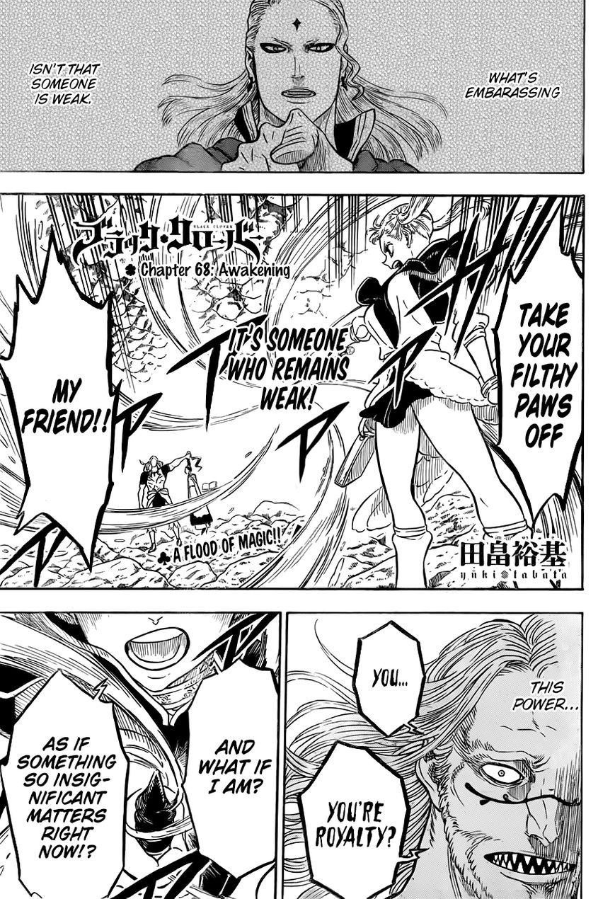 Black Clover chapter 68 page 1