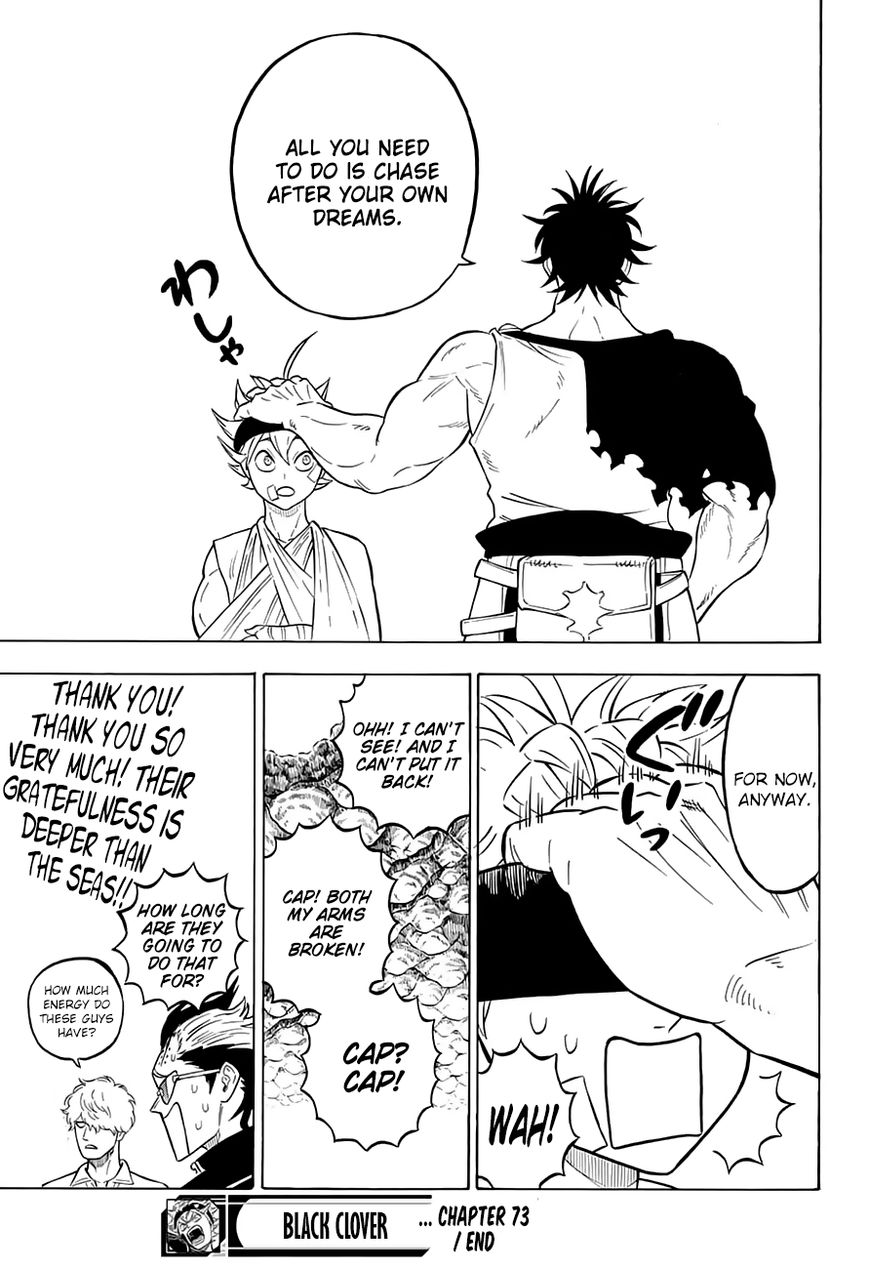 Black Clover chapter 73 page 15