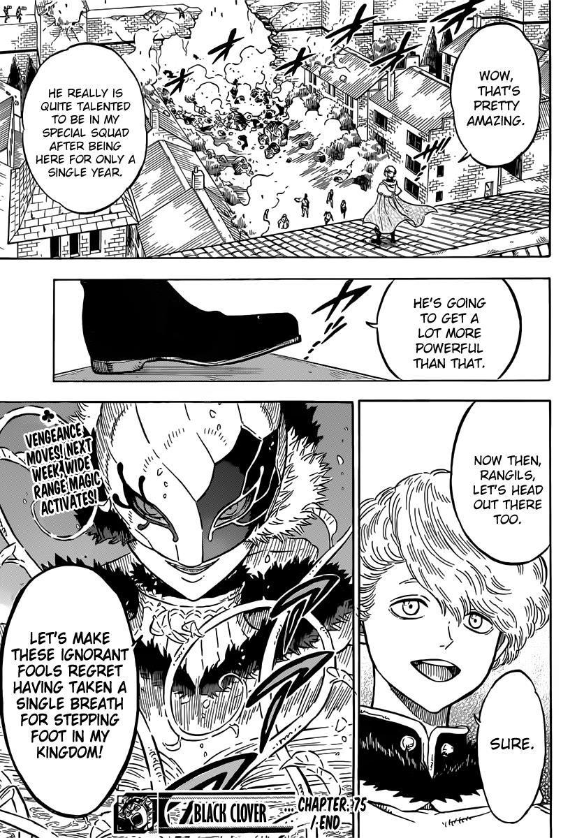 Black Clover chapter 75 page 14