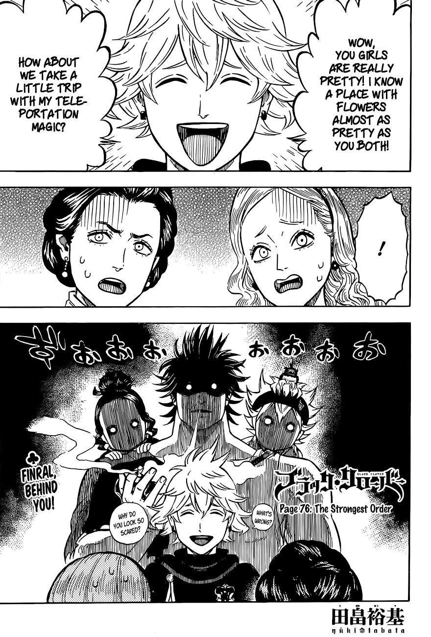 Black Clover chapter 76 page 1