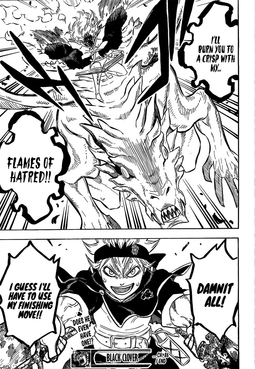 Black Clover chapter 86 page 15