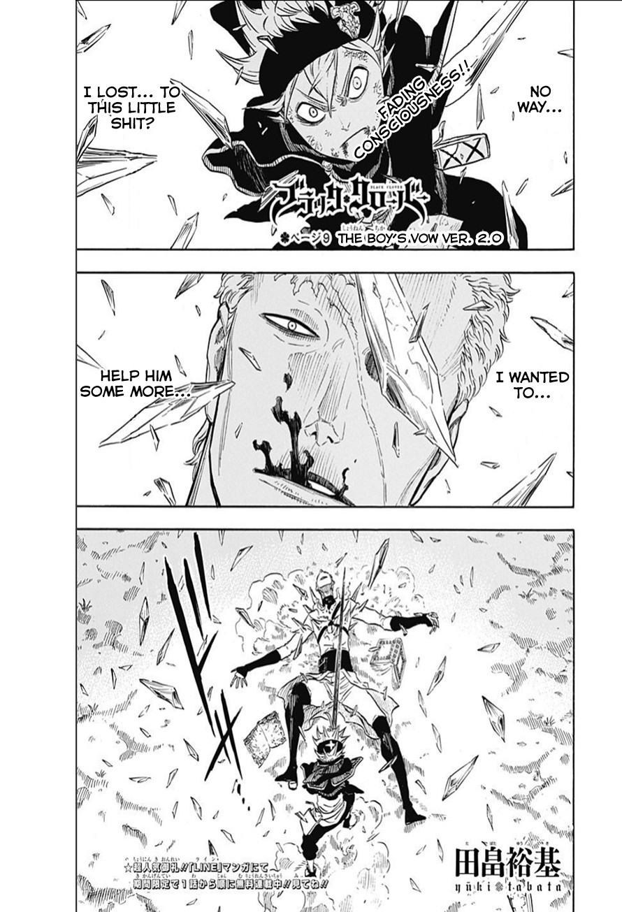 Black Clover chapter 9 page 2