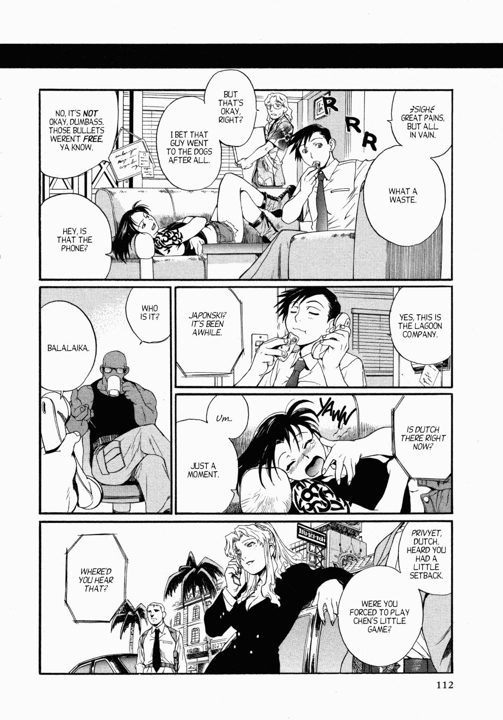 Black Lagoon chapter 1 page 36