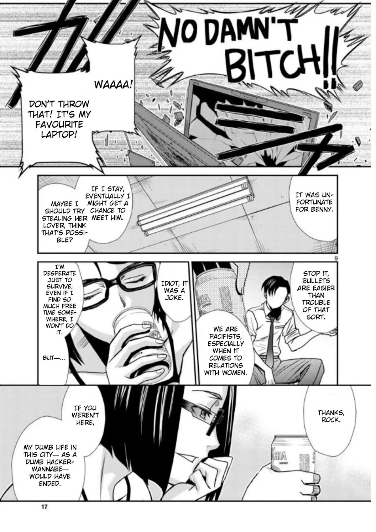 Black Lagoon chapter 100 page 9