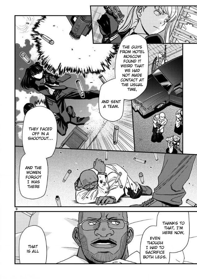 Black Lagoon chapter 106 page 9