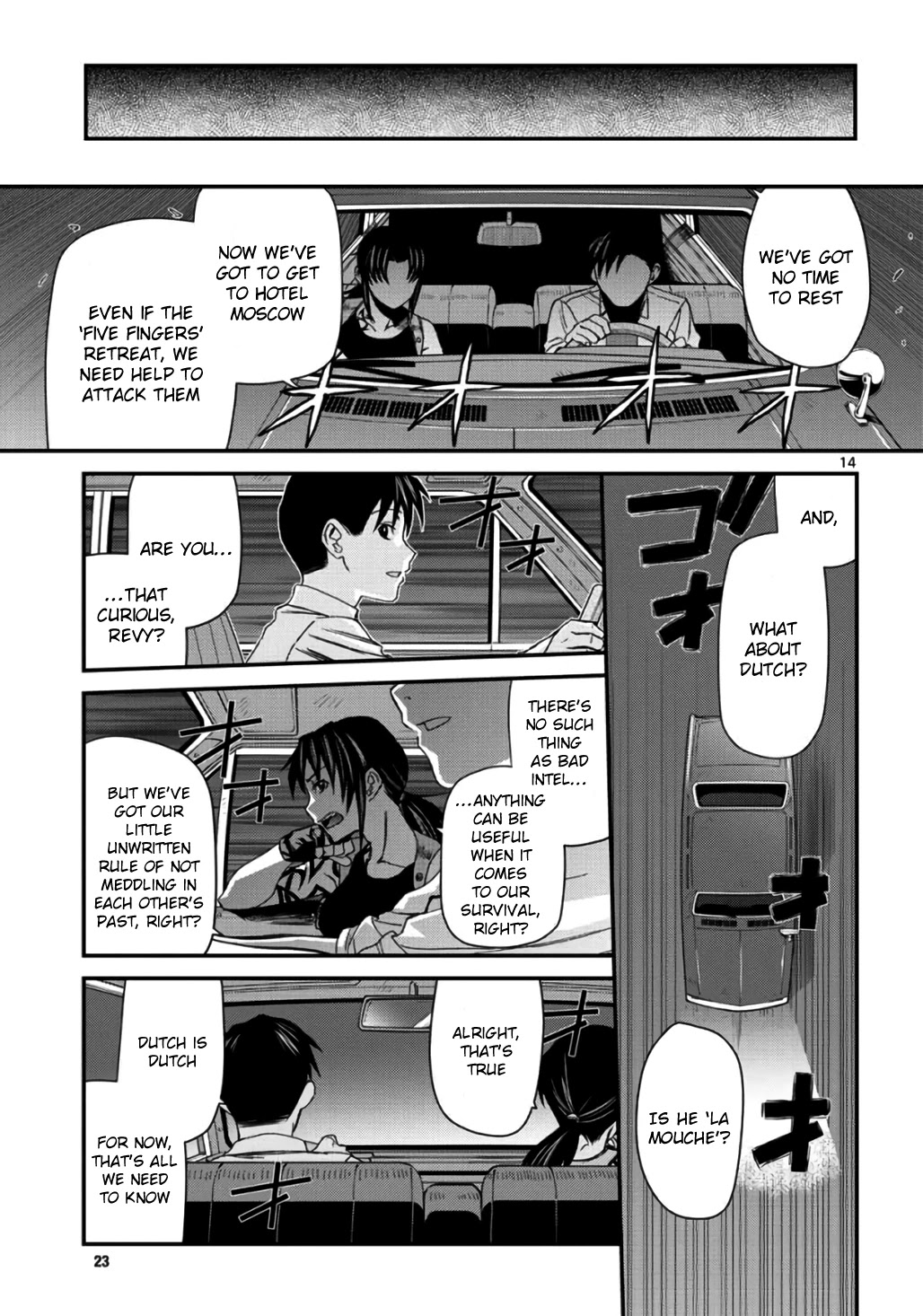 Black Lagoon chapter 109 page 14