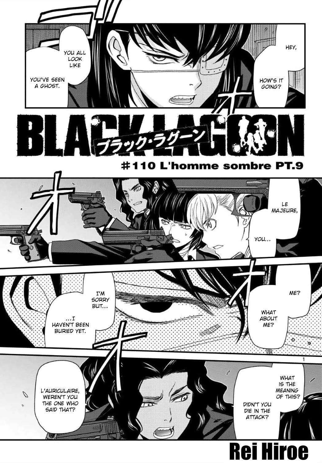 Black Lagoon chapter 110 page 1