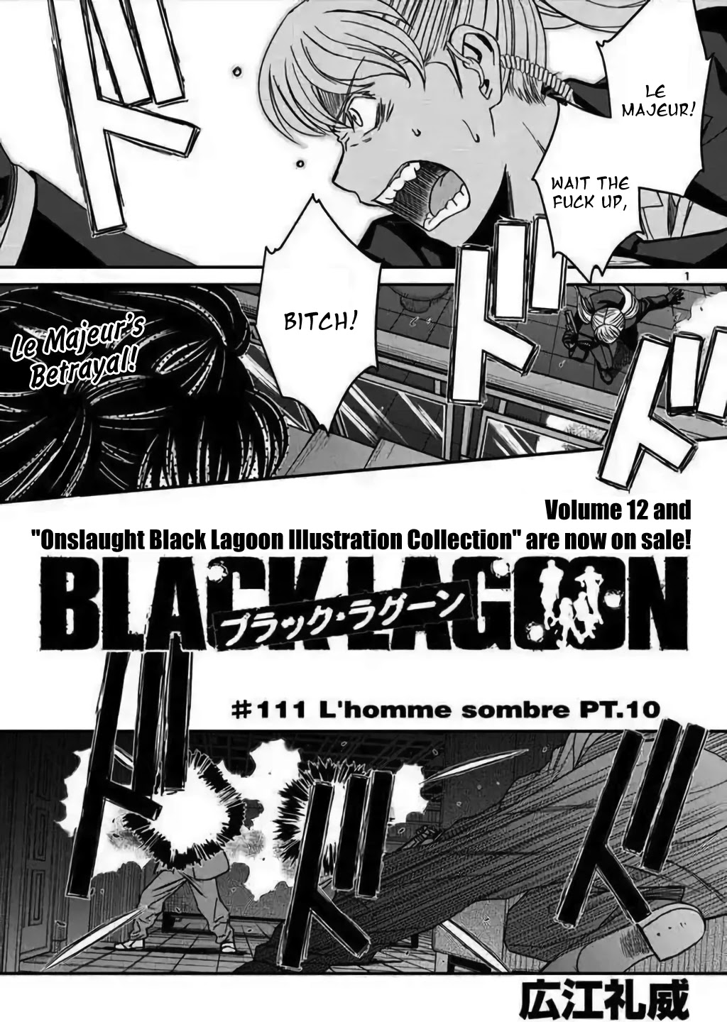 Black Lagoon chapter 111 page 1