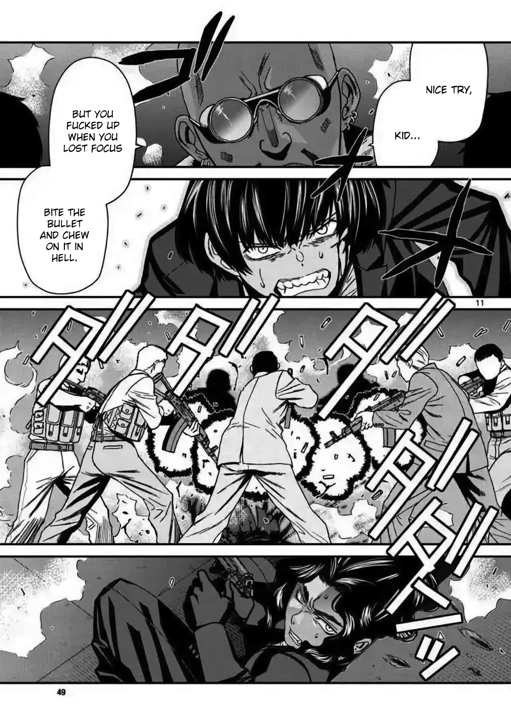 Black Lagoon chapter 111 page 11