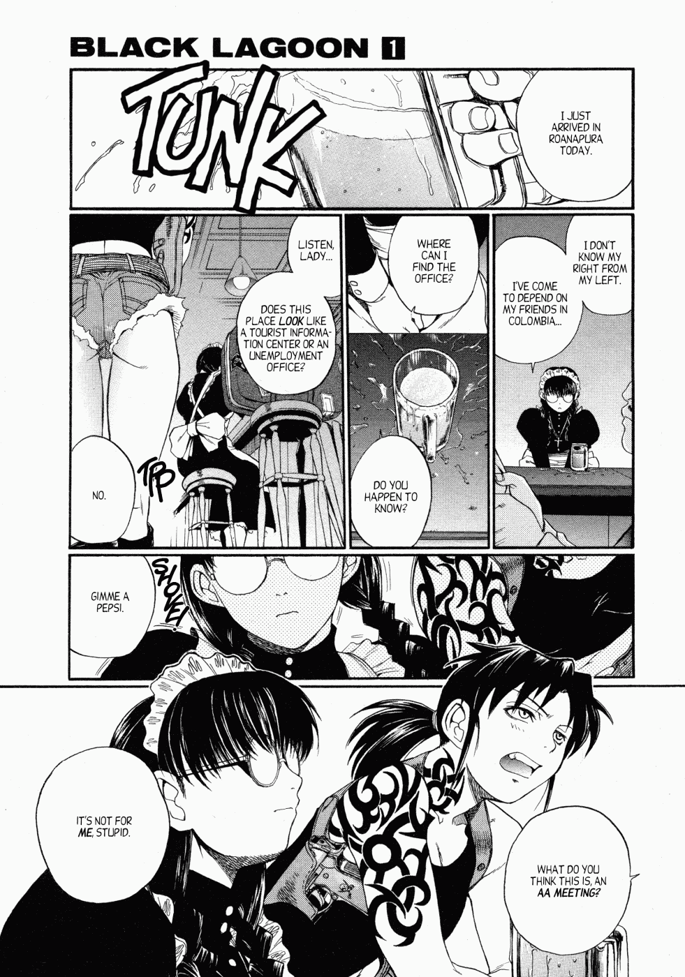 Black Lagoon chapter 2 page 15