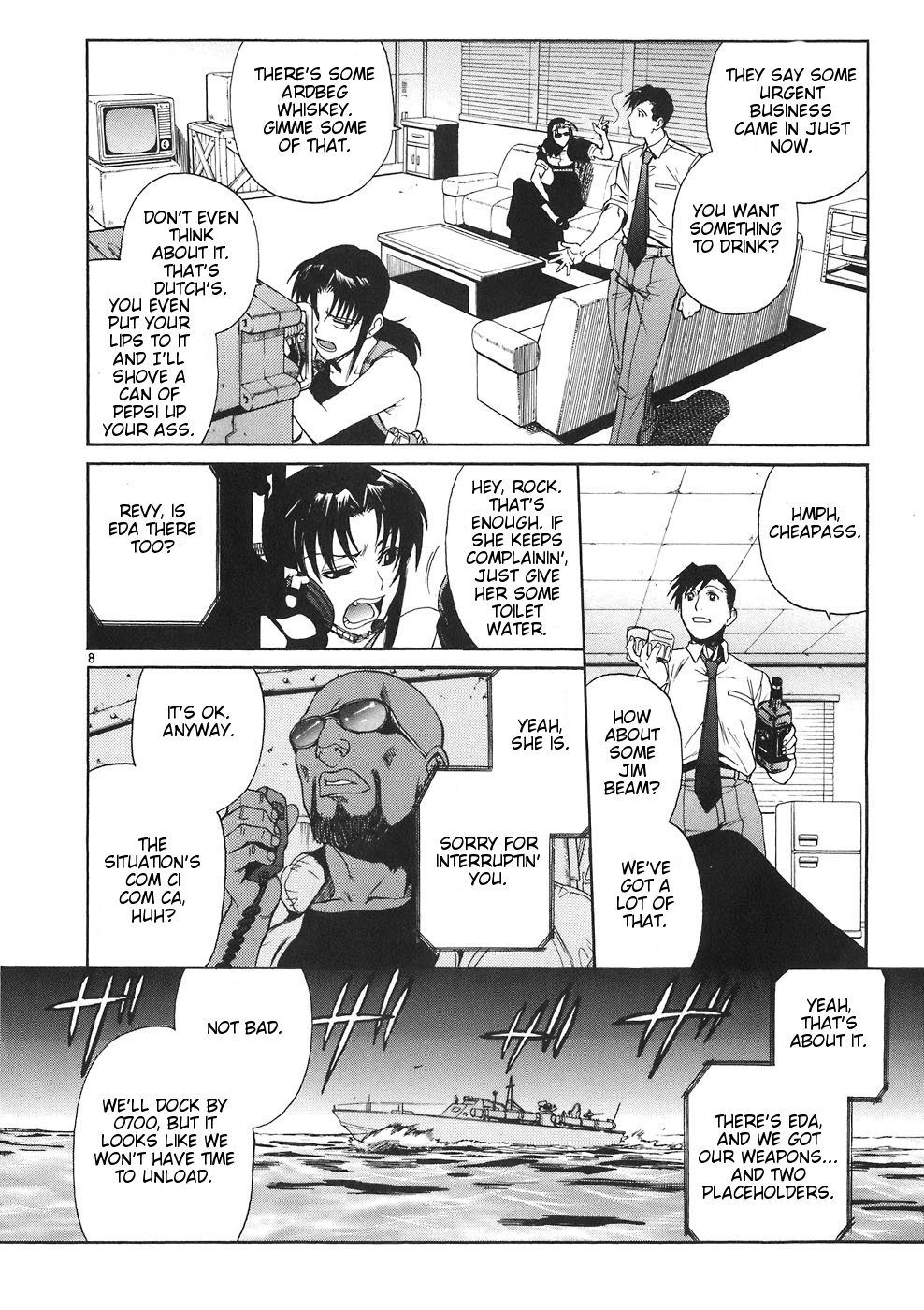 Black Lagoon chapter 40 page 7