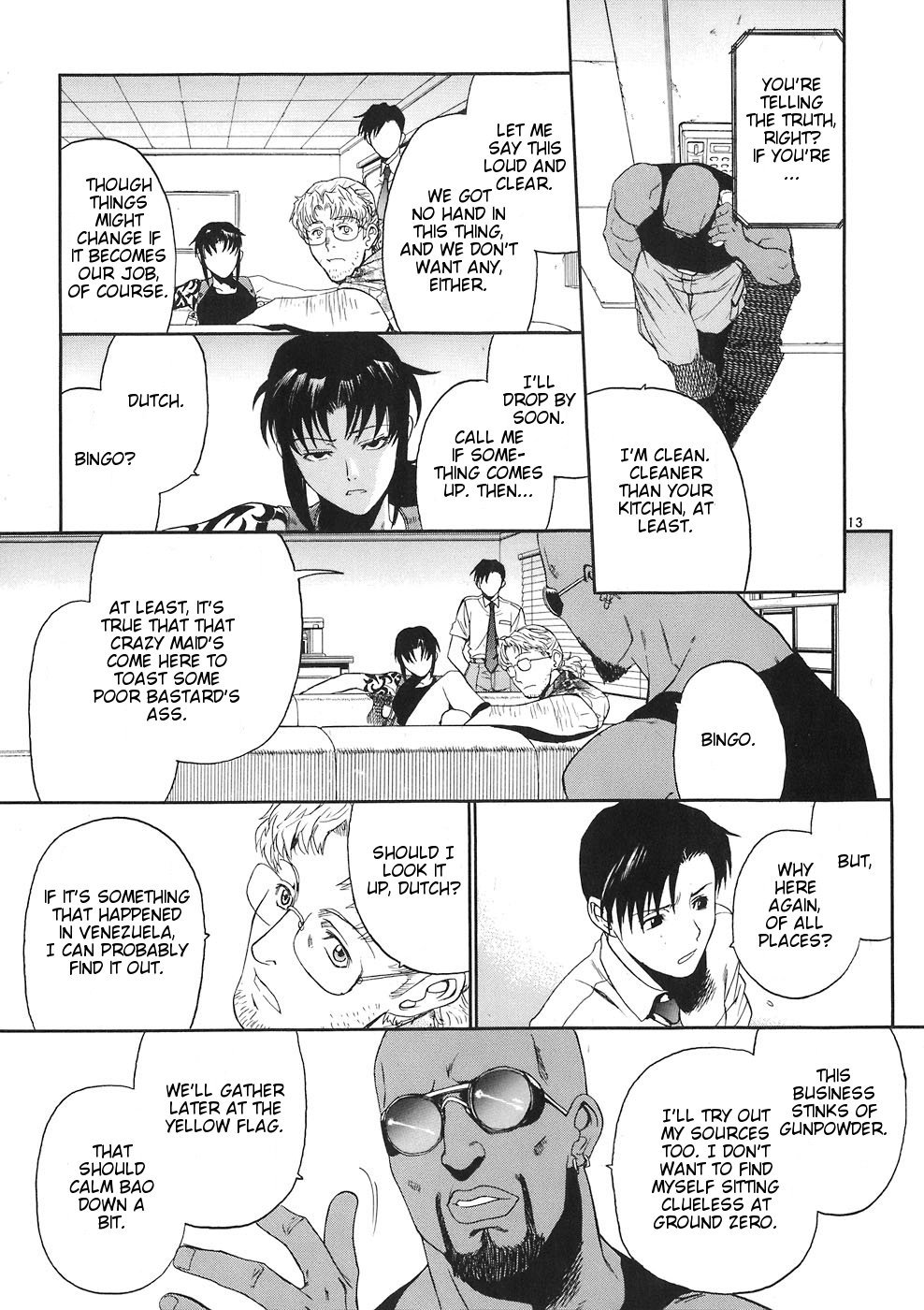 Black Lagoon chapter 45 page 12