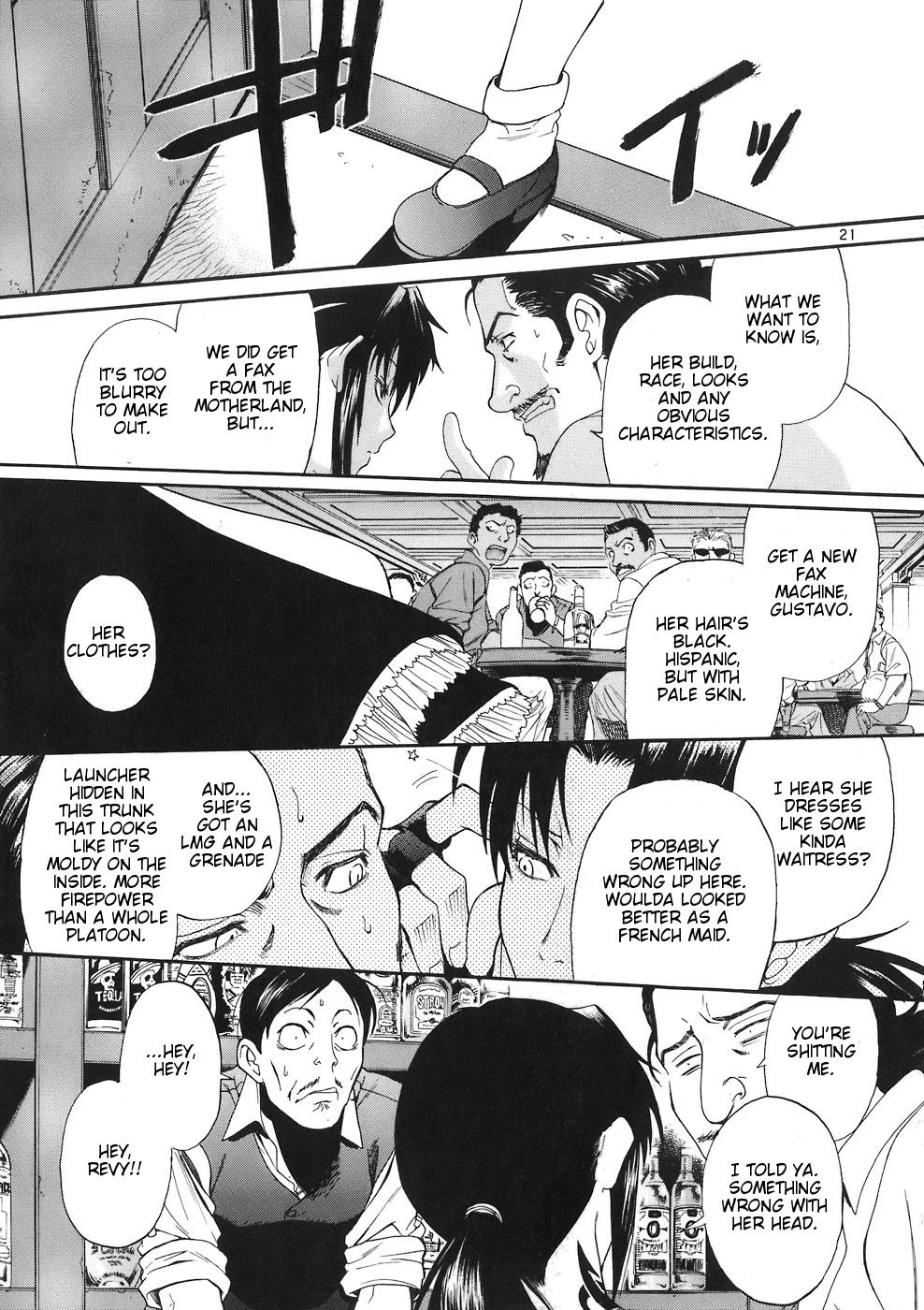 Black Lagoon chapter 45 page 20