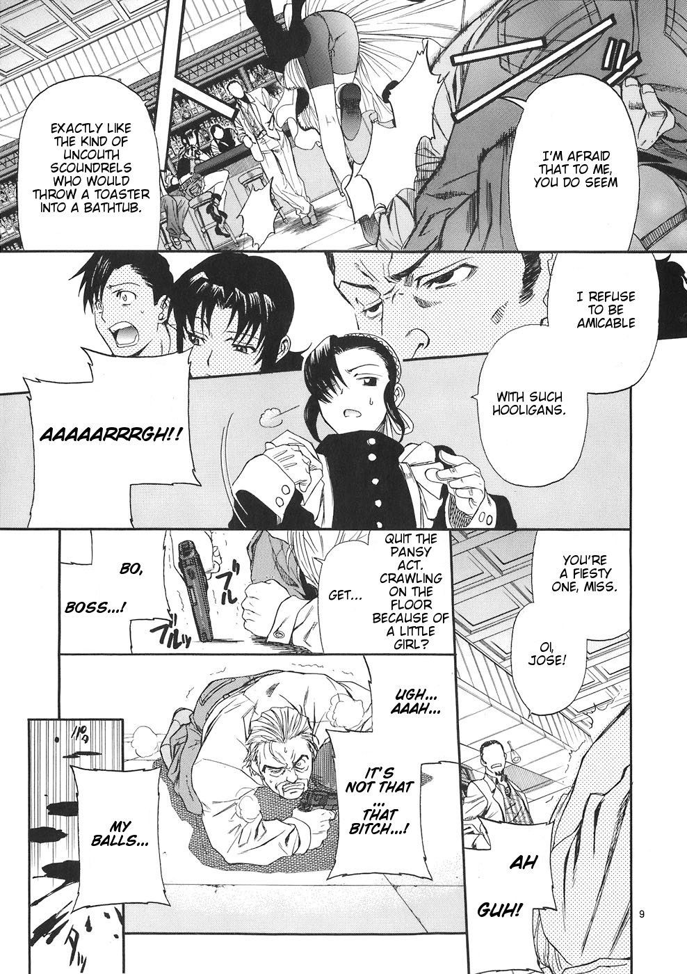 Black Lagoon chapter 46 page 9