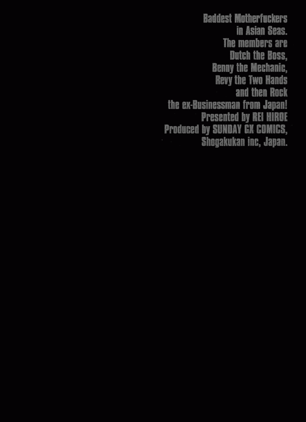 Black Lagoon chapter 5 page 3