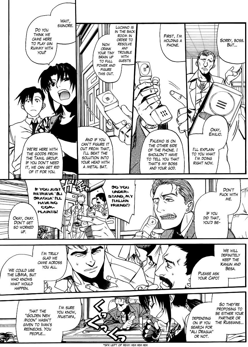 Black Lagoon chapter 79 page 11