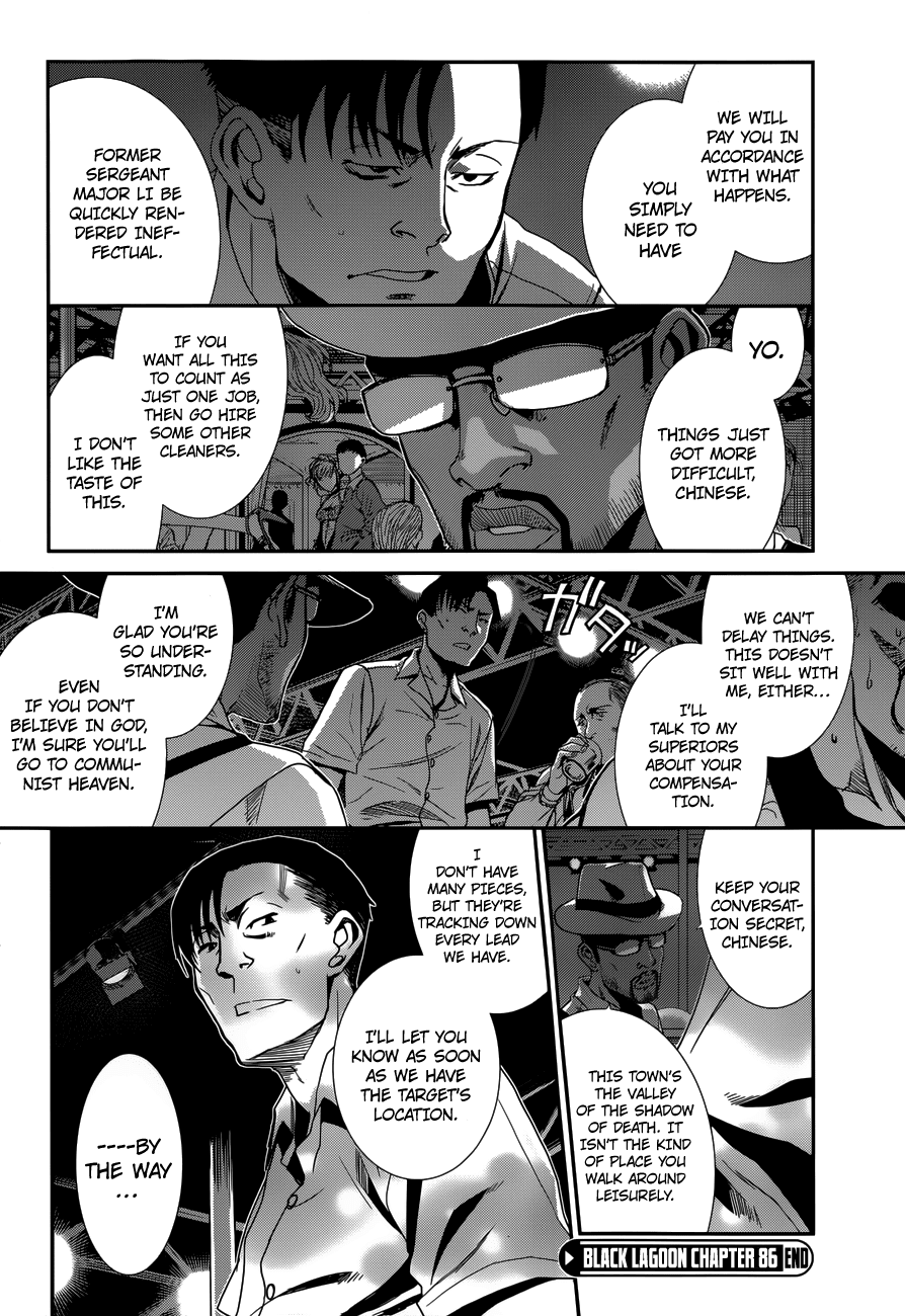 Black Lagoon chapter 86 page 17
