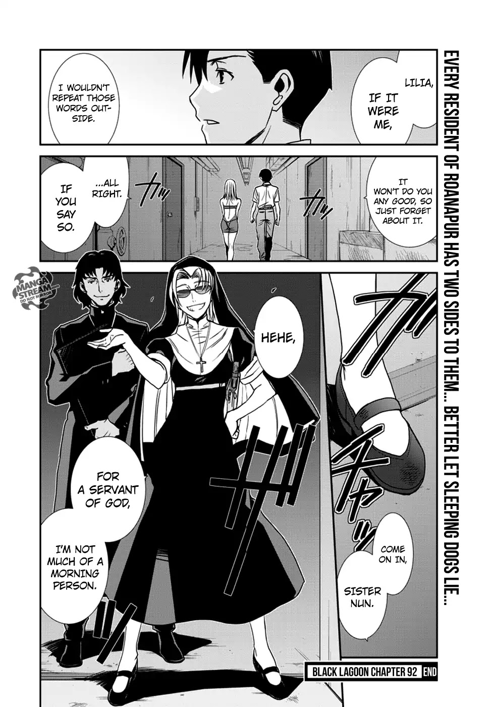 Black Lagoon chapter 92 page 17