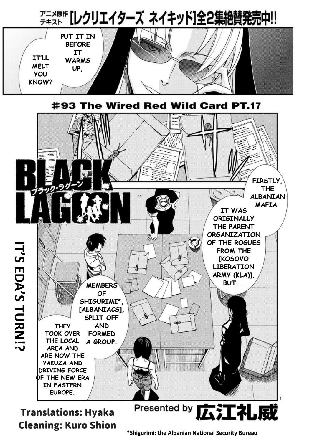 Black Lagoon chapter 93 page 1