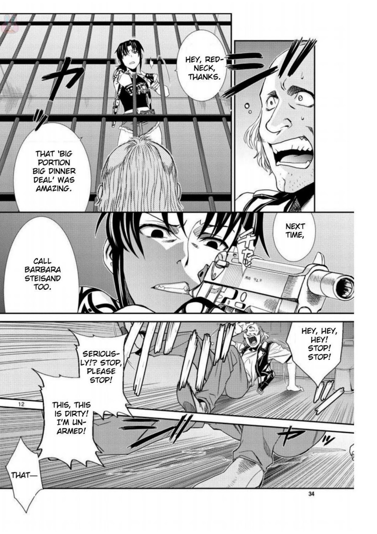 Black Lagoon chapter 95 page 12