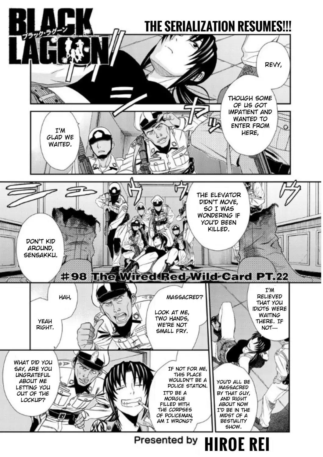 Black Lagoon chapter 98 page 1