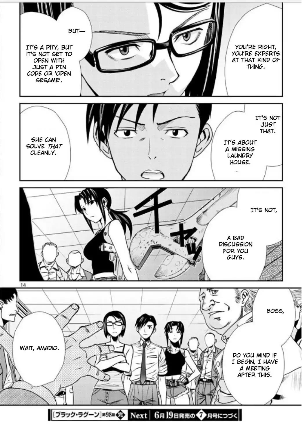 Black Lagoon chapter 98 page 14