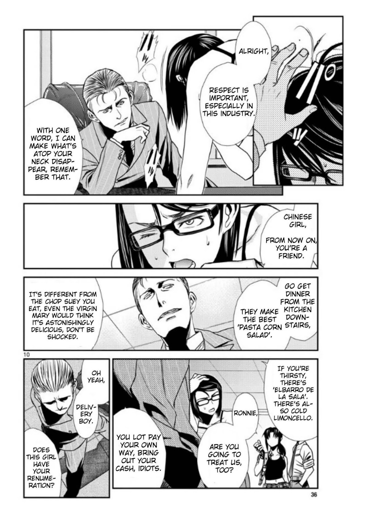 Black Lagoon chapter 99 page 10