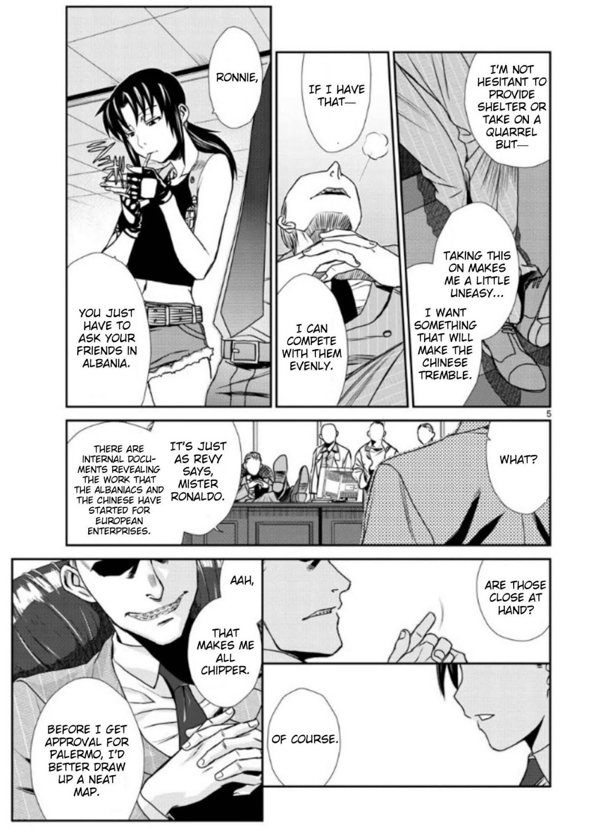 Black Lagoon chapter 99 page 5