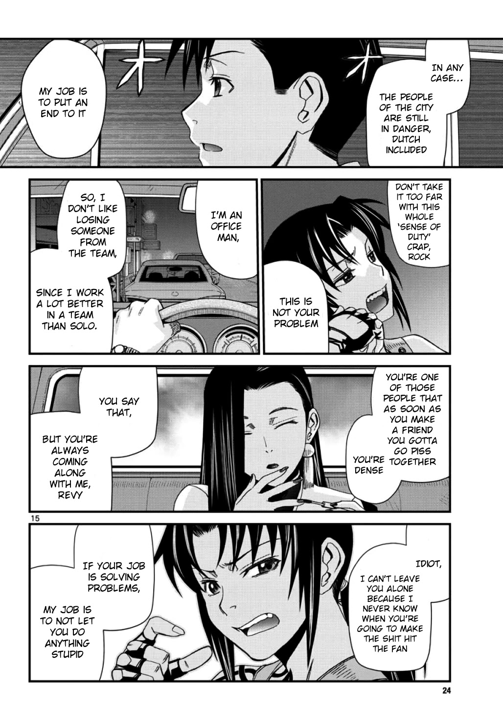 Black Lagoon chapter 109 page 15