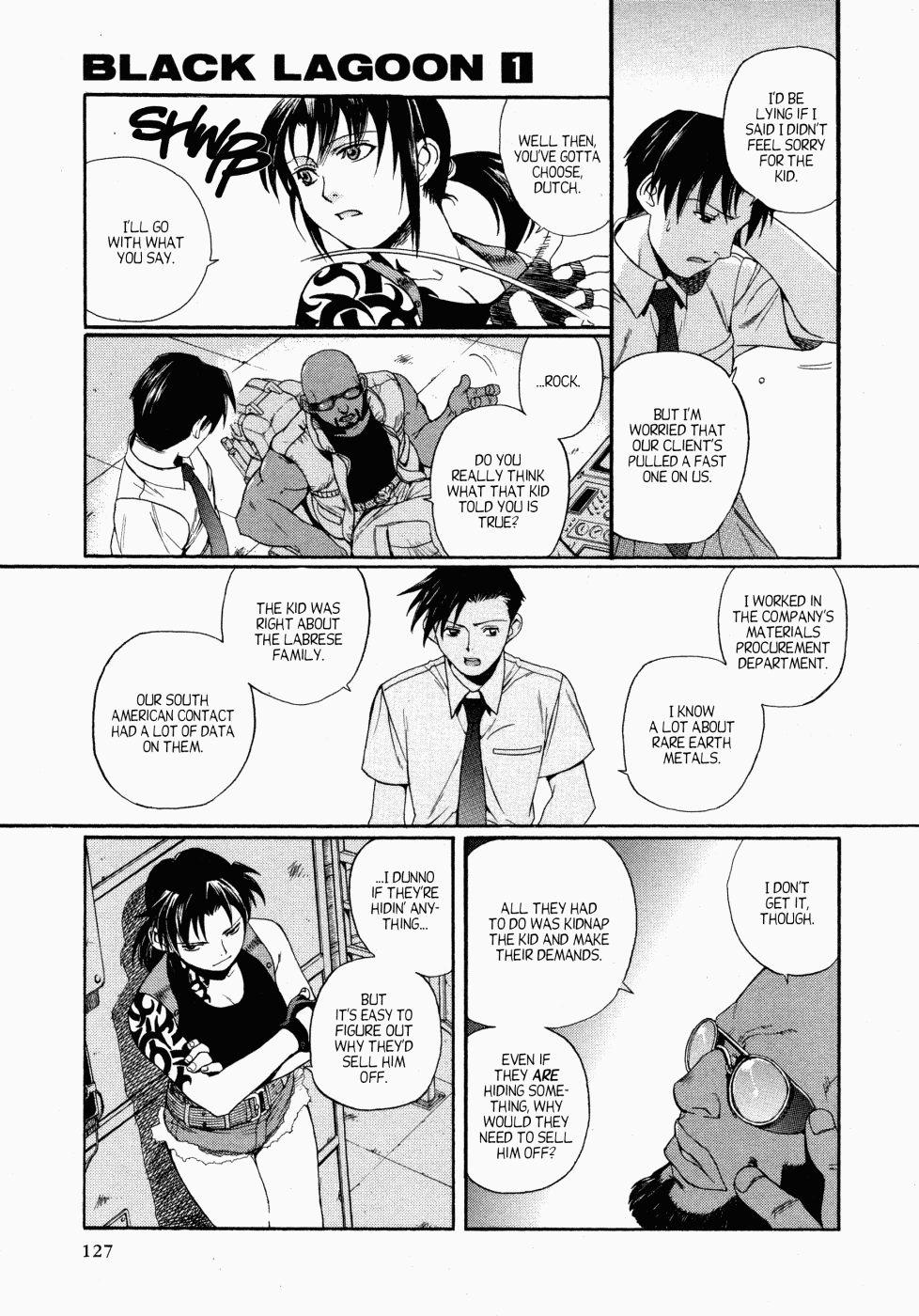 Black Lagoon chapter 2 page 11