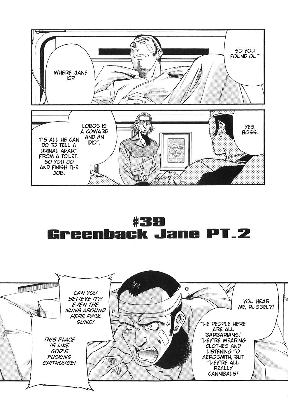 Black Lagoon chapter 39 page 1