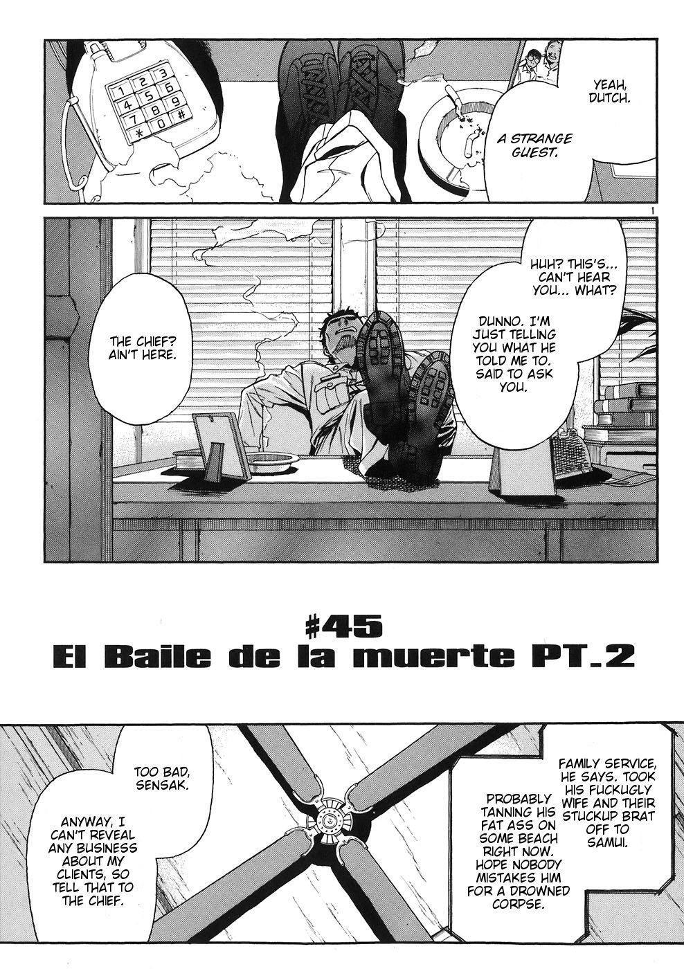 Black Lagoon chapter 45 page 1