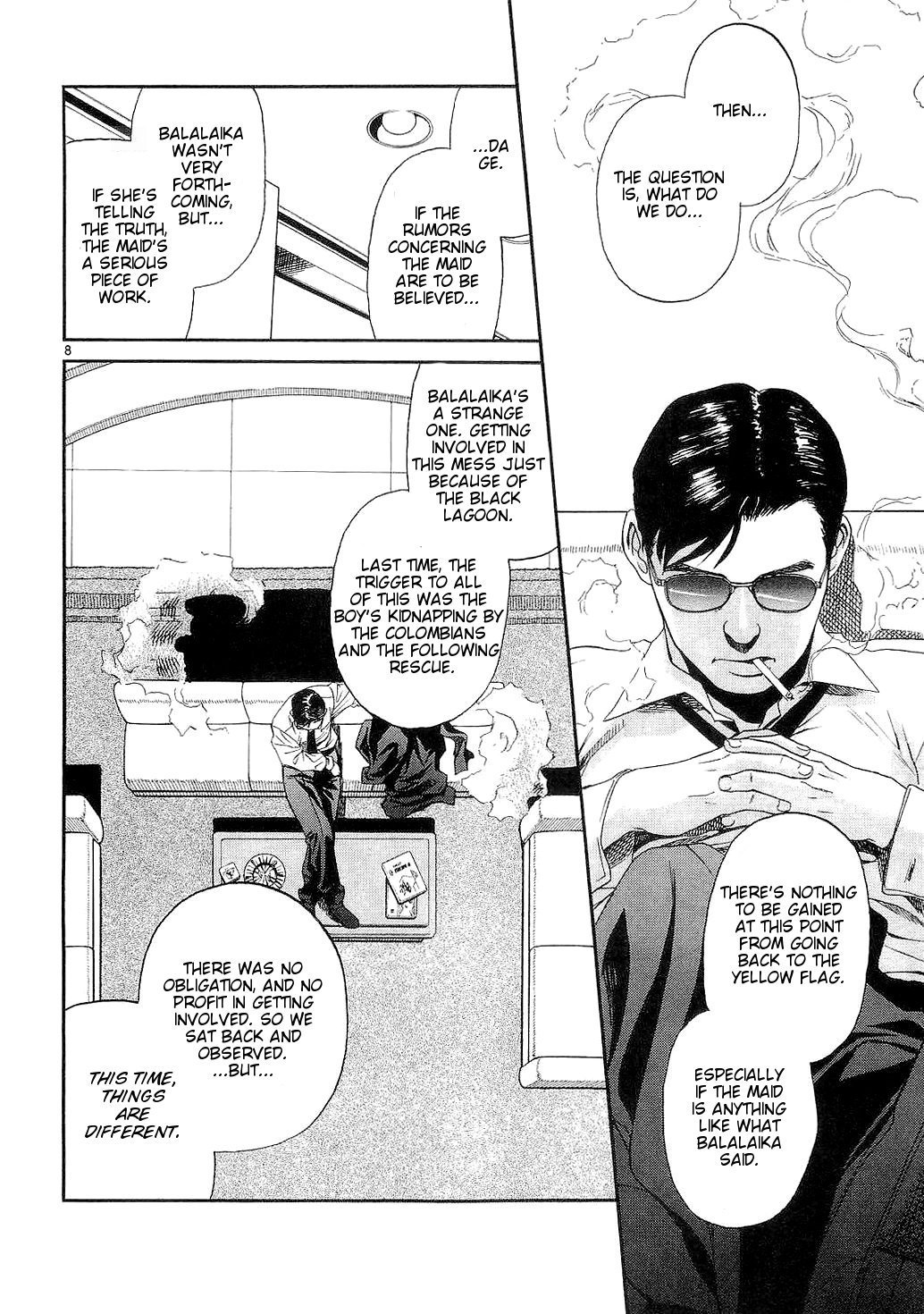 Black Lagoon chapter 48 page 8