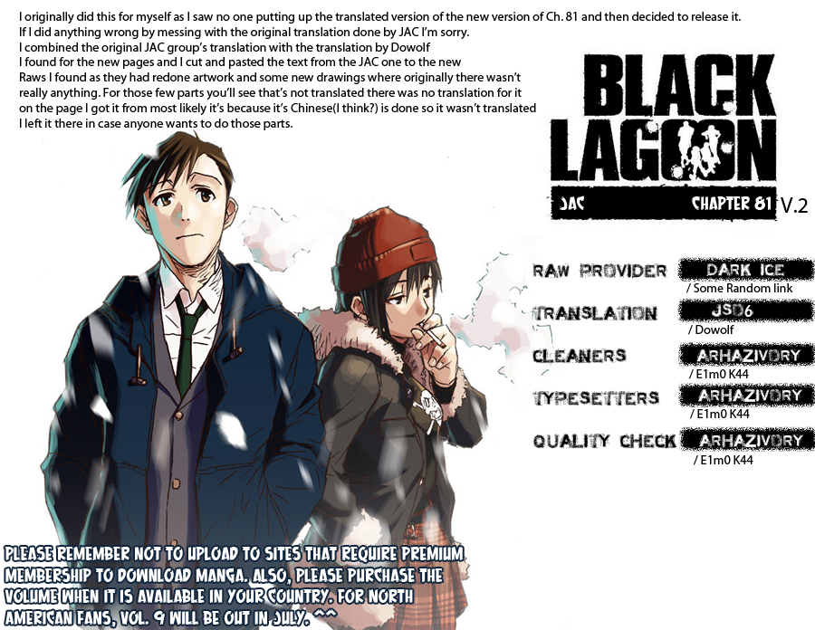 Black Lagoon chapter 81 page 21