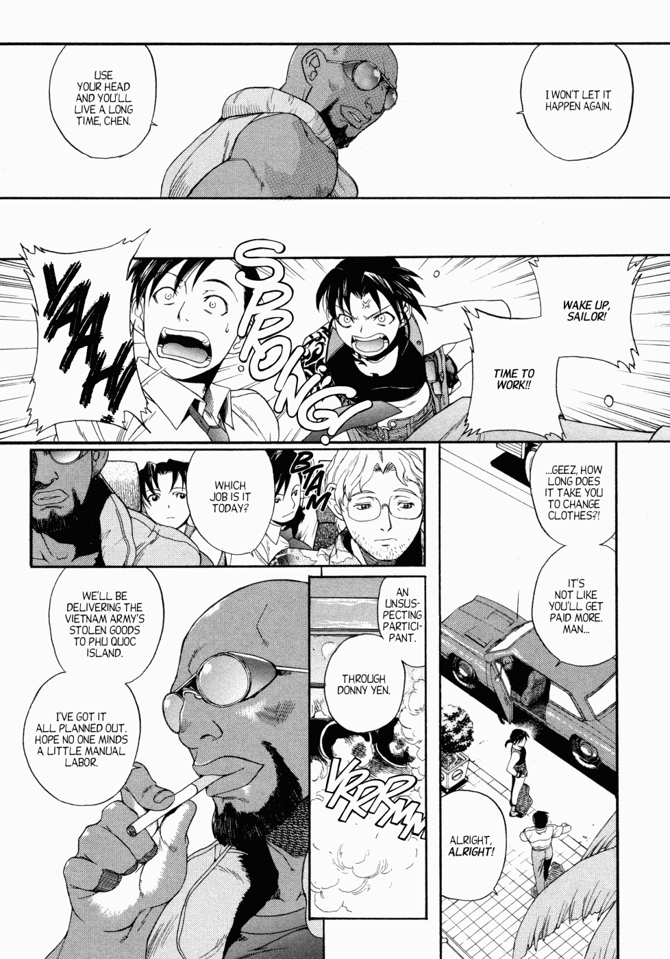 Black Lagoon chapter 1 page 10