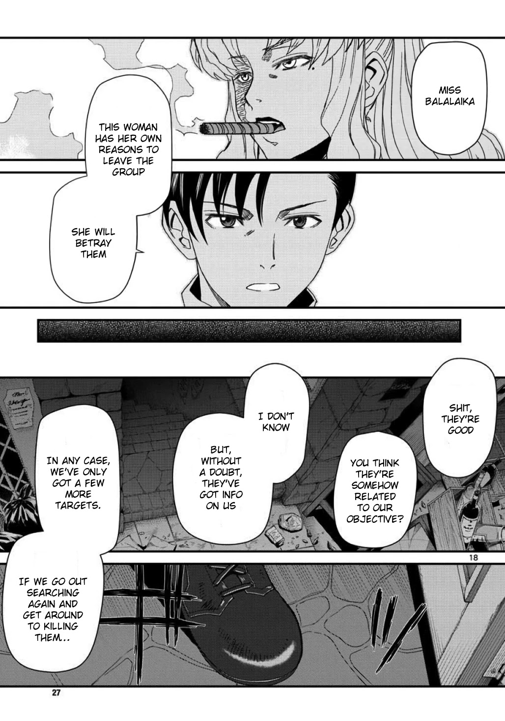 Black Lagoon chapter 109 page 18