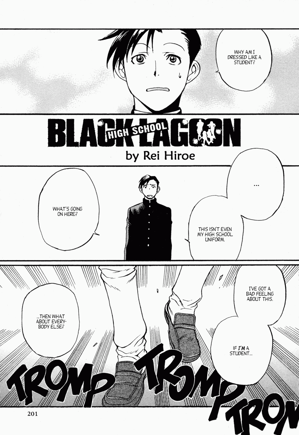 Black Lagoon chapter 4.5 page 1