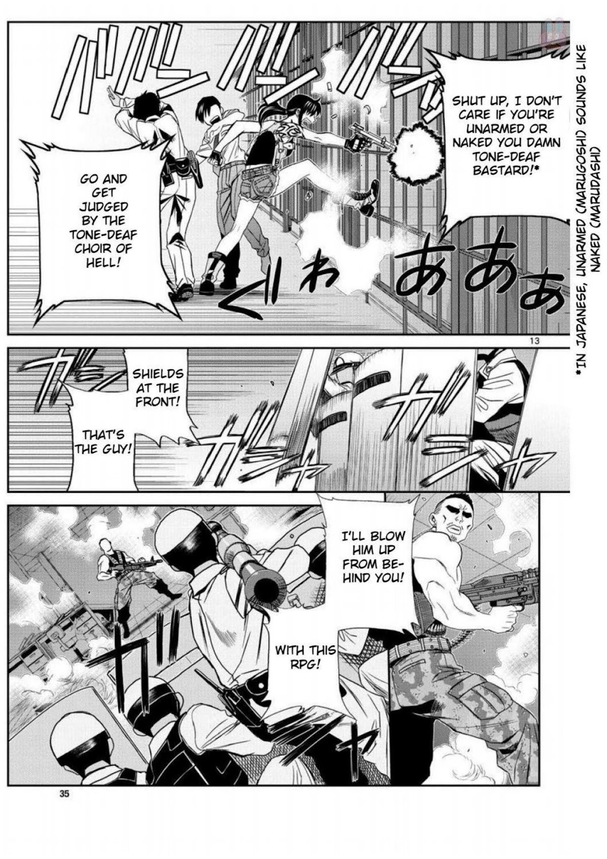 Black Lagoon chapter 95 page 13