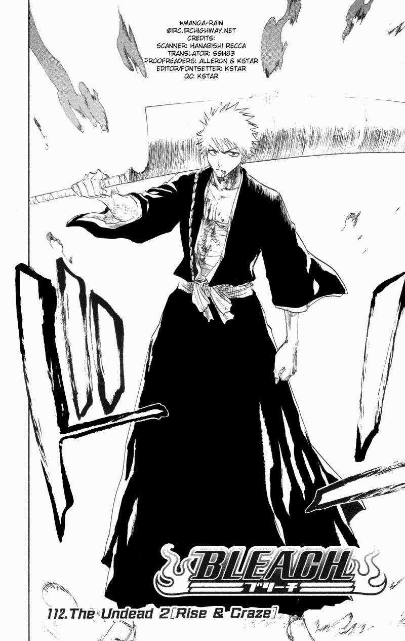 Bleach chapter 112 page 6