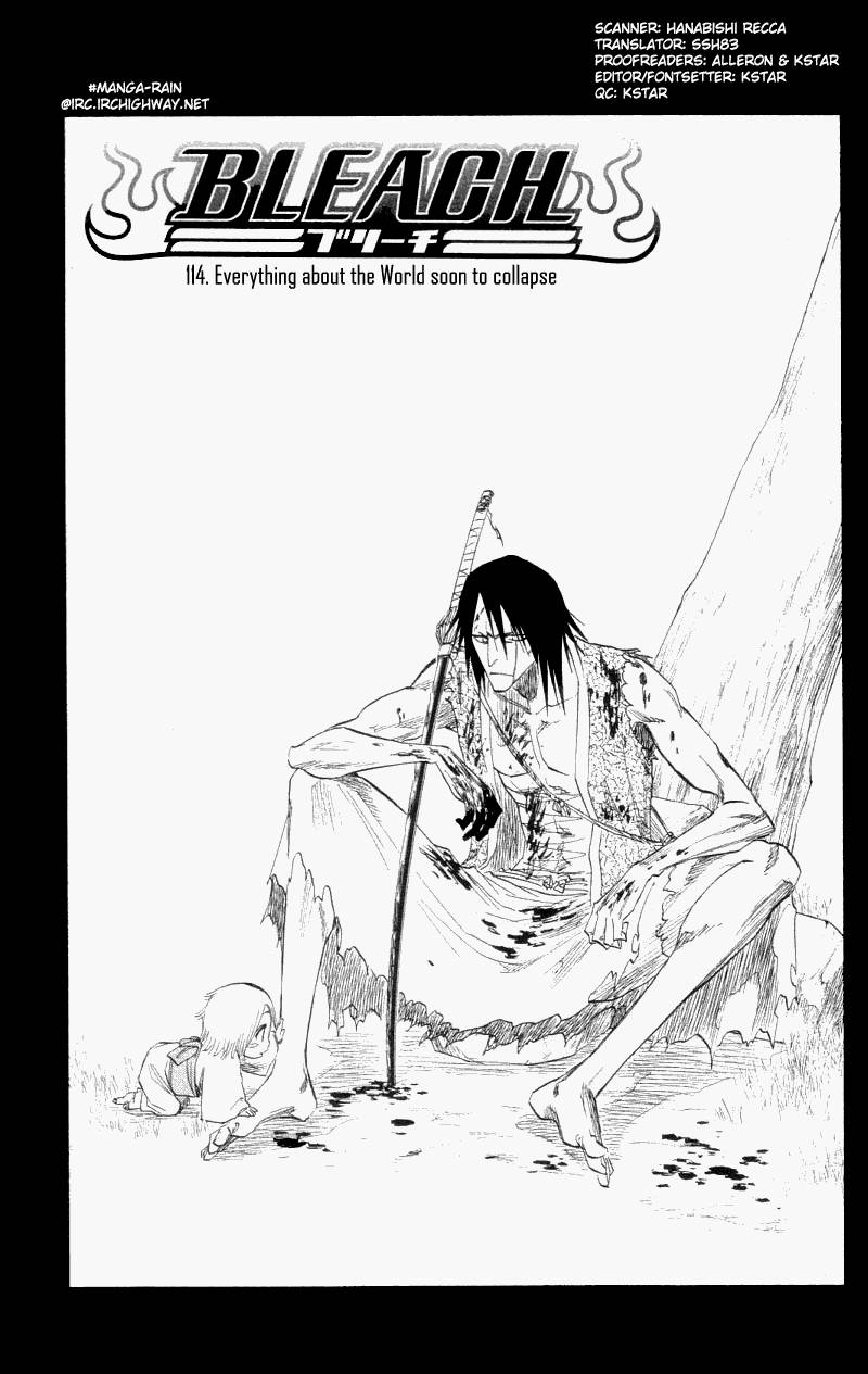 Bleach chapter 114 page 3